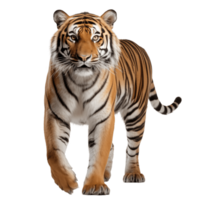 ai genererad amur vild tiger isolerat bild png