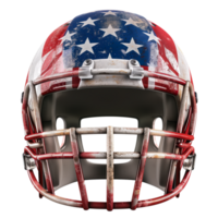 AI generated American rugby helmet sport equipment png