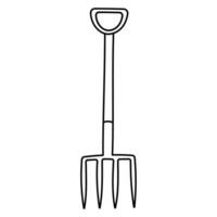 garden tool set care line icon element vector