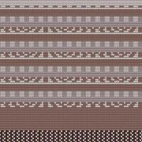 A seamless vintage sweater knit, repeat pattern background in brown and white color. Wallpaper, raster illustration in super High resolution vector