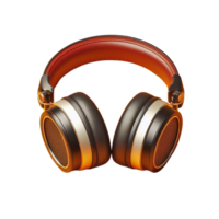 ai généré une magnifique casque de musique png