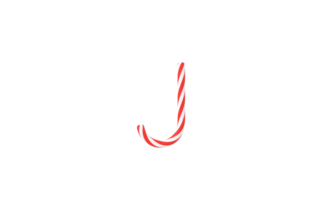 PNG Candy Cane. Merry Christmas decorations. 3d rendering