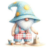 AI generated Summer Gnome Theme. png