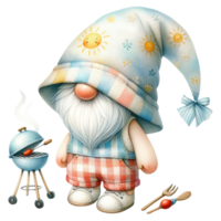 AI generated Summer Gnome Theme. png