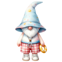 AI generated Summer Gnome Theme. png