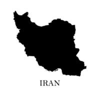 Iran Map. Iran Map Vector. Iran country map EPS vector