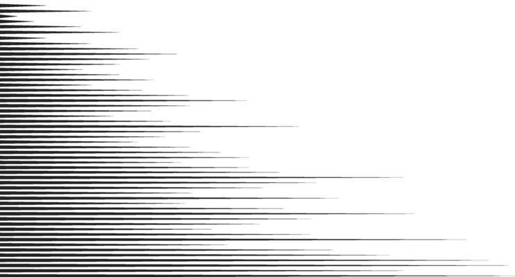 Anime style line background. Comics book frame speed lines. Monochrome manga super hero force movement layout. Simple geometric horizontal striped motion effect.