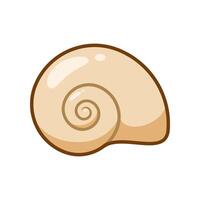 uva caracol cáscara icono dibujos animados vector aislado