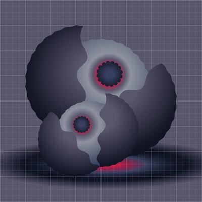 Abstract Illustration Color Gradient Background.