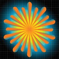 Abstract Illustration Color Gradient Background. vector