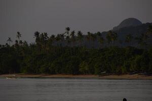 View of Nacpan Beach photo