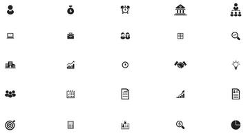 business and finance vector illustration and icons