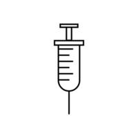 Symbol Icon - Spritze, Impfung vector