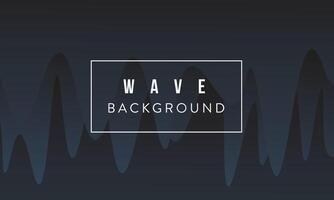 dark wave abstract background vector