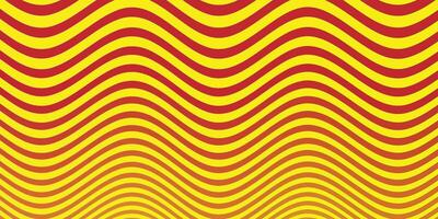 Abstract stripes red yellow optical art wave line background. Vector illustration