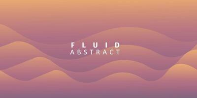 fluid wave flow background design illustration for banner, presentation, card, poster vector