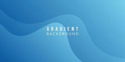 Abstract gradient blue background with geometric shapes and curved lines. line effect. Design of covers. Vector illustration