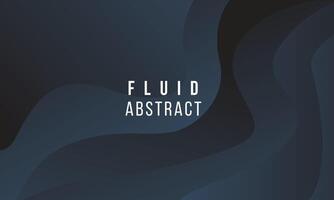 dark fluid abstract background vector