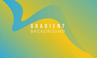 Basic RGBgradient flat wave shape orange abstract background - Vector
