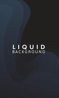 dark liquid abstract background vector