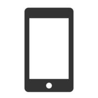 Smartphone flat icon vector