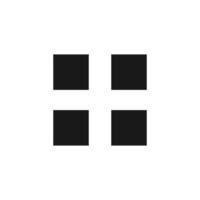 Website navigation menu icons . Flat website menu icons . vector