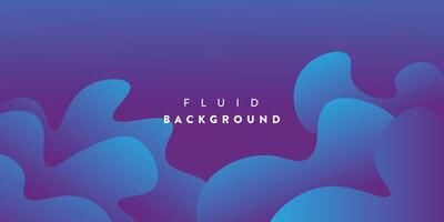 Abstract purple fluid background vector