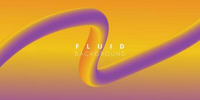 fluid flow background design illustration for banner, presentation, card, poster vector