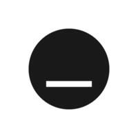 Website minimize menu icons . Flat website menu icons rounded vector