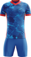 fútbol uniforme ver frente png