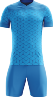 blauw voetbal uniform PNG