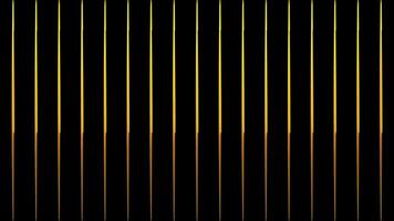 Glowing looping neon effect background, black background. video