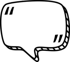 3d nero e bianca colore discorso bolla Palloncino icona etichetta promemoria parola chiave progettista testo scatola striscione, piatto png trasparente elemento design