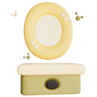 User Beauty Equipment 3D Icon Pack png