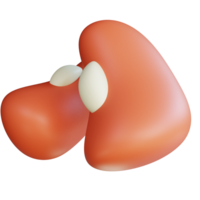 sano comida 3d icono paquete png