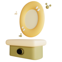 User Beauty Equipment 3D Icon Pack png