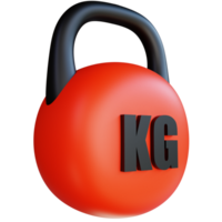 Gym 3d ikon packa png