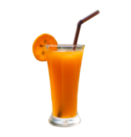 A picture showing a glass of fresh orange juice alongside whole oranges png