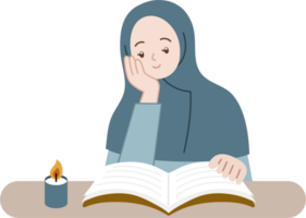 people reading book cartoon character png