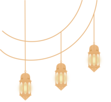 islamic lantern decoration garland png