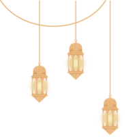 islamic lantern decoration garland png