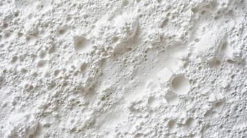 AI generated White foam. Abstract background and texture for design. photo