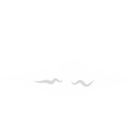 ilustración de nube de dibujos animados png