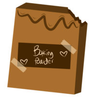 Box von Backen Pulver png