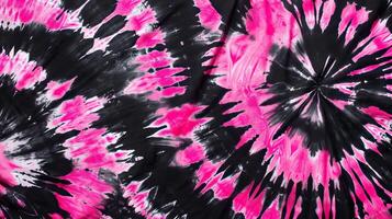 AI generated Tie dye pattern, texture. Abstract colorful background. photo