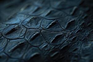 AI generated extreme macro shot of crocodile skin photo