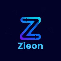 diseño de logotipo letra z vector