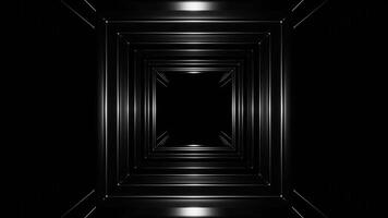 Orange and White Neon Stroboscope Tunnel Background VJ Loop video