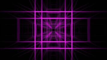 Cyan and Pink Abstract Squares Moving Background VJ Loop video