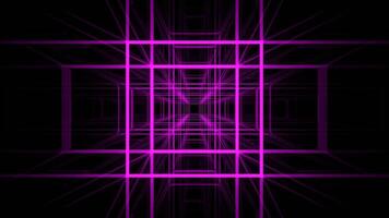 Cyan and Pink Abstract Squares Moving Background VJ Loop video